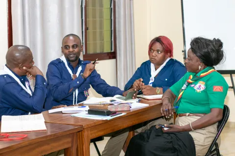 Leaders of Scoutisme Congolais