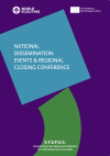 National Dissemination Events and Regional Closing Conference