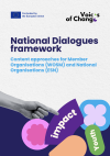 Cover page of the National Dialogues Framework document.