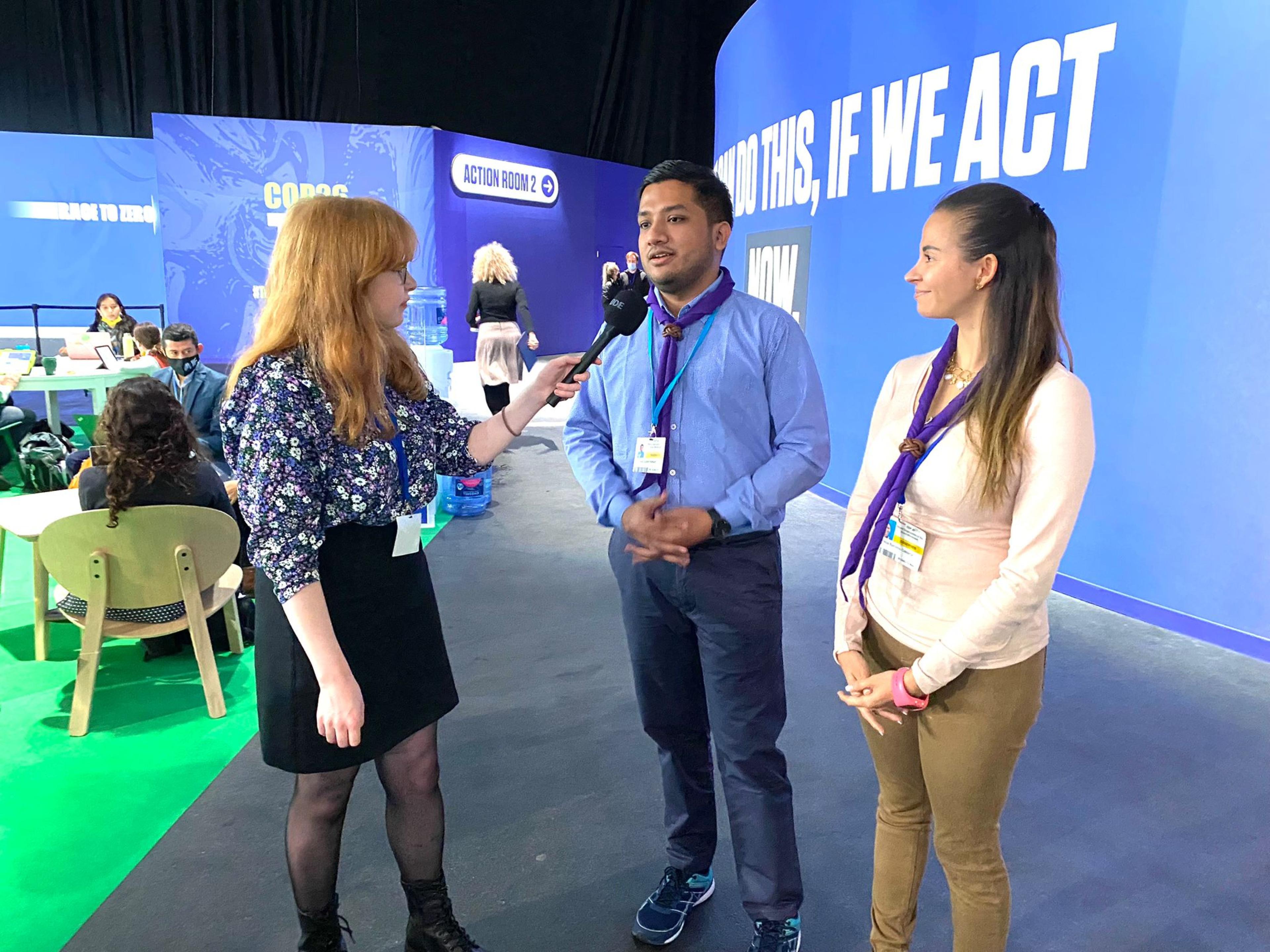 Scouts call for urgent action on climate change at COP27 | WOSM
