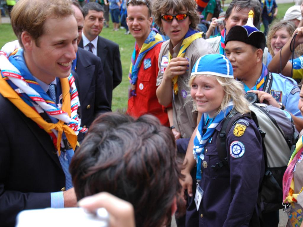 A royal welcome to the Jamboree WOSM