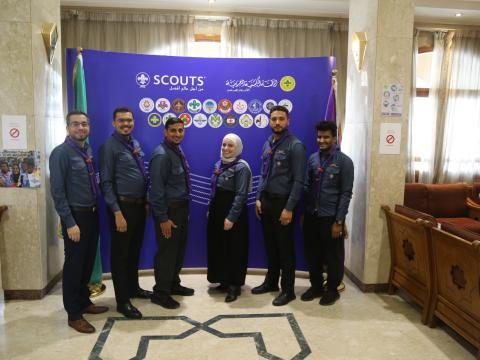 Youth Advisors to the Arab Scout commitee