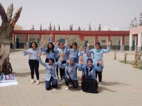 Group of Scouts from Tunisia