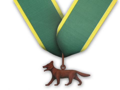 Bronze Wolf