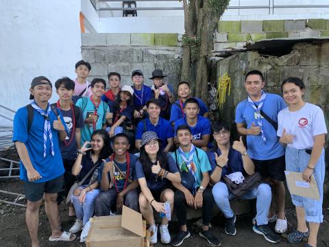 Scouts happy after project implementation