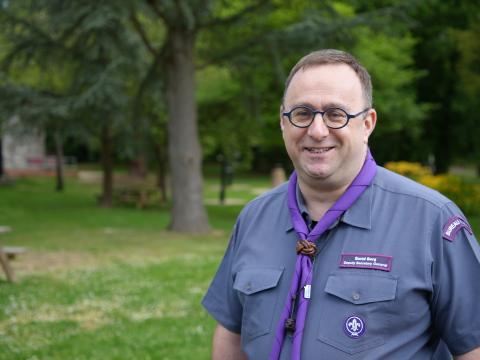 David Berg at Gilwell Park