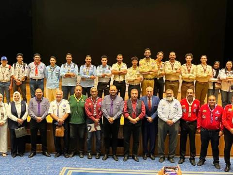 Egyptian Scouts participates in the national youth strategy