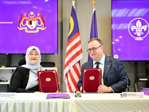 World Scouting and Malaysian Government renew strategic partnership