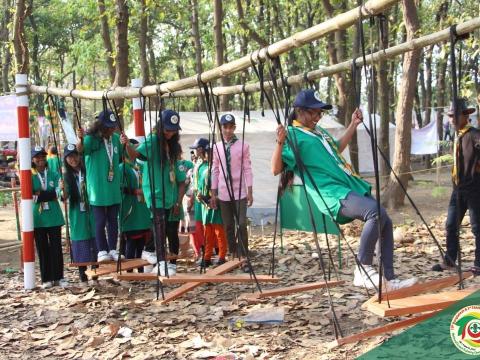 Scouts in action