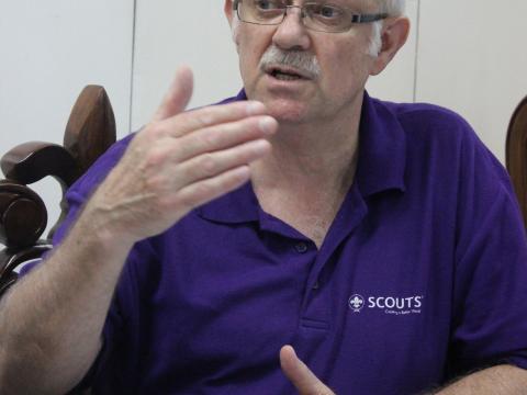 APR Support Centre welcomes Regional Chairman - World Scouting