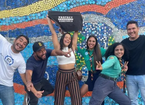 Daniela feels grateful to have worked with a dream team of volunteers from Scouts, two community organisations, and a photographer.