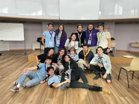 Scouts group picture.