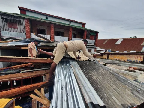 Des Scouts de Madagascar participent à la réponse au cyclone Freddy