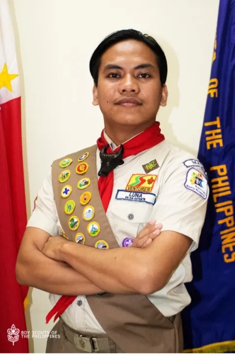 jazper in BSP uniform