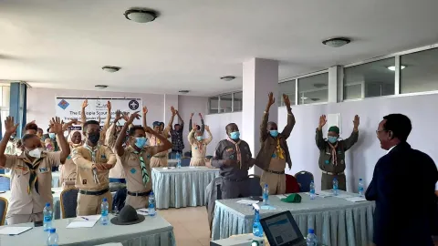 Scout Leaders make a commitment to become gender equality champions