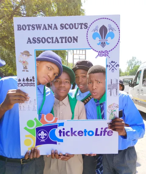 Ticket to Life in Botswana