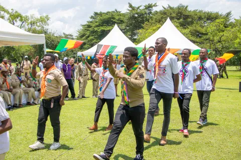 Africa Scout Day celebrations, Burundi 2024