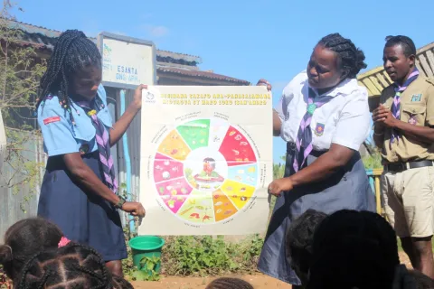 YUNGA Nutrition Badge in Madagascar