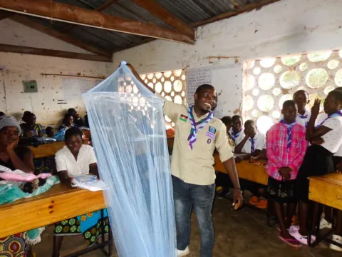 Scouts Against Malaria in Malawi