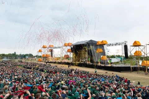 Denmark National Scout Jamboree 2022 stage.