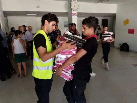 Scouts supporting relief efforts in Lebanon