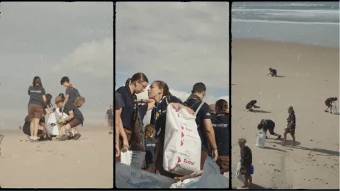 Scouts hike the planet in Portugal