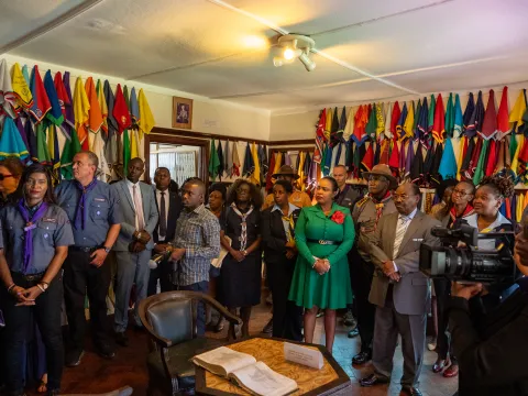 World Scout Commitee Members at Paxtu 