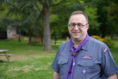 David Berg at Gilwell Park