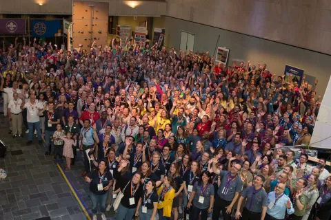 Group picture of the 24th European Scout Conference.