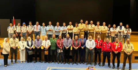 Egyptian Scouts participates in the national youth strategy