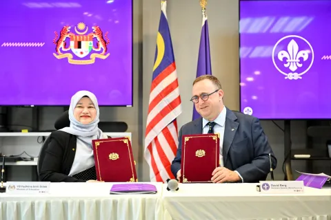 World Scouting and Malaysian Government renew strategic partnership