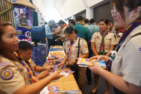 Scouts of the Philippines at the 28th Asia-Pacific Scout Conference
