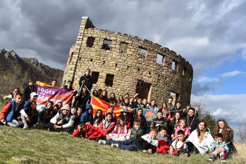 Group picture of the participants of the environmental camp.