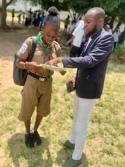 Scouts in the Congo & Accenture