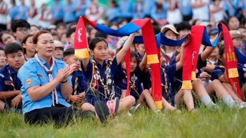 Scouts in action
