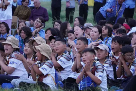 Scouts in action