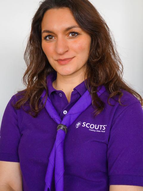 Profile picture in purple of Federica Imperadrice.