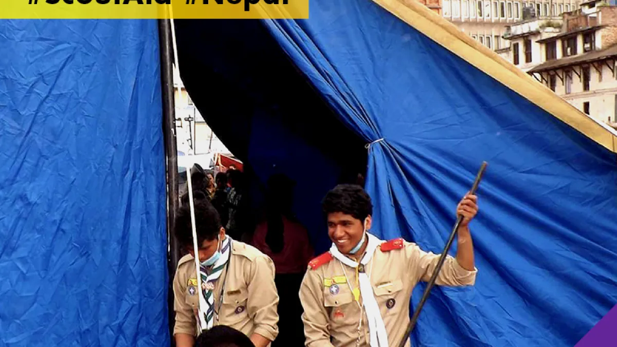 ScoutAid to Nepal: Appeal for urgent donations and support | WOSM