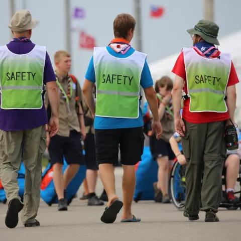 International Staff Team - Stuarts at the World Scout Jamboree