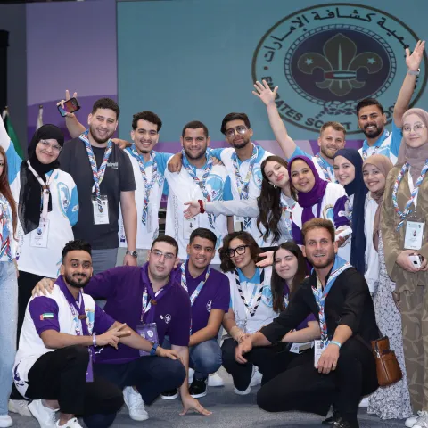 Arab Scout youth  